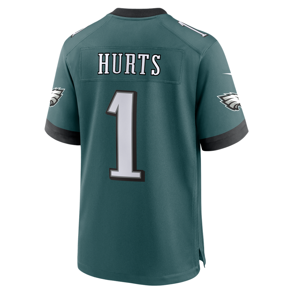 Men's Philadelphia Eagles Jalen Hurts Midnight Green Team