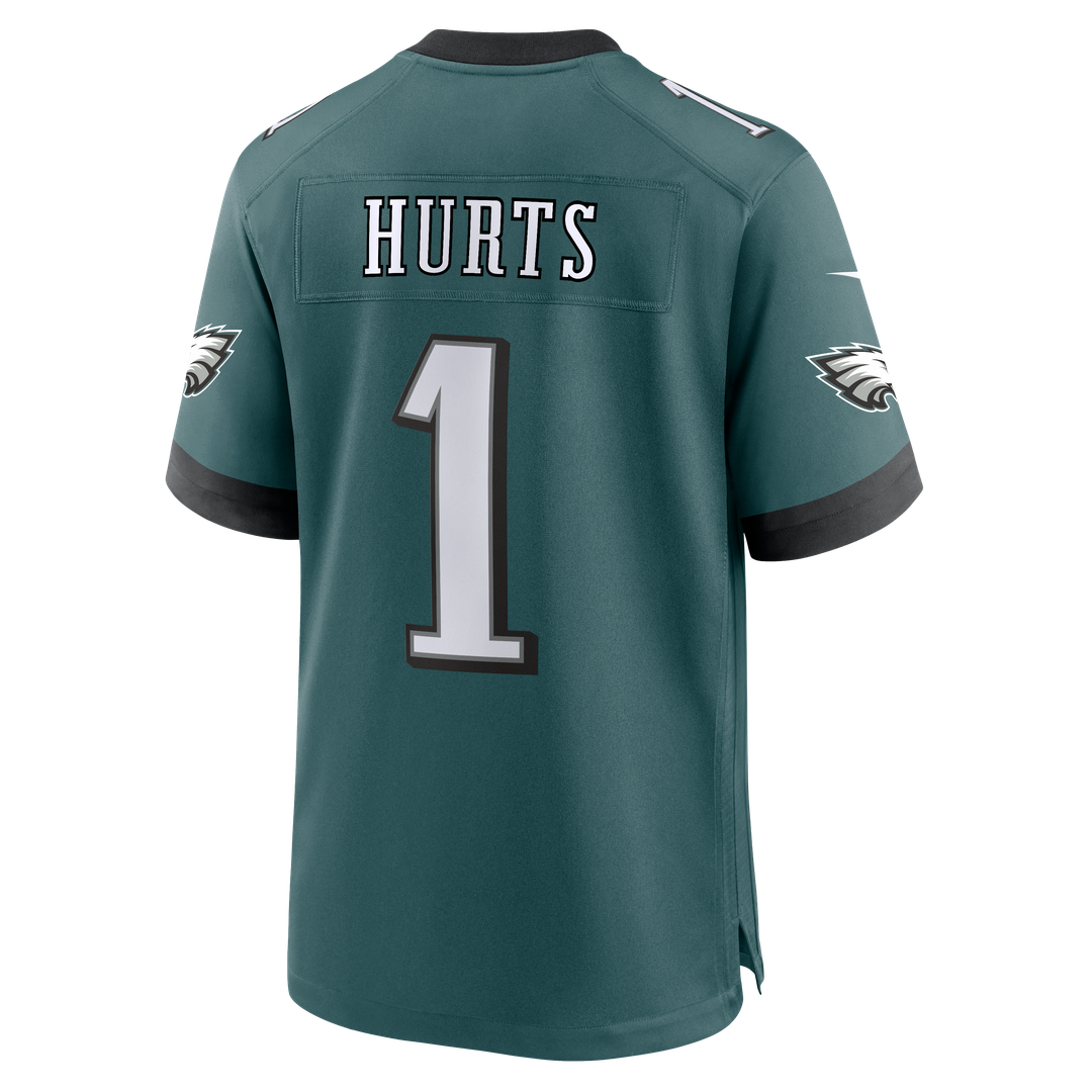 Men's Philadelphia Eagles Jalen Hurts Midnight Green Team