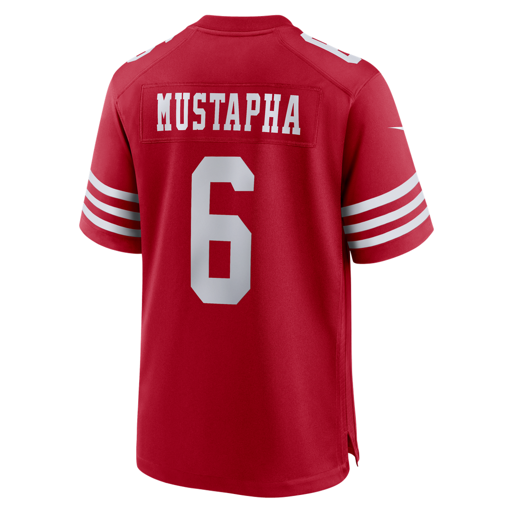 Men's San Francisco 49ers Malik Mustapha Scarlet
