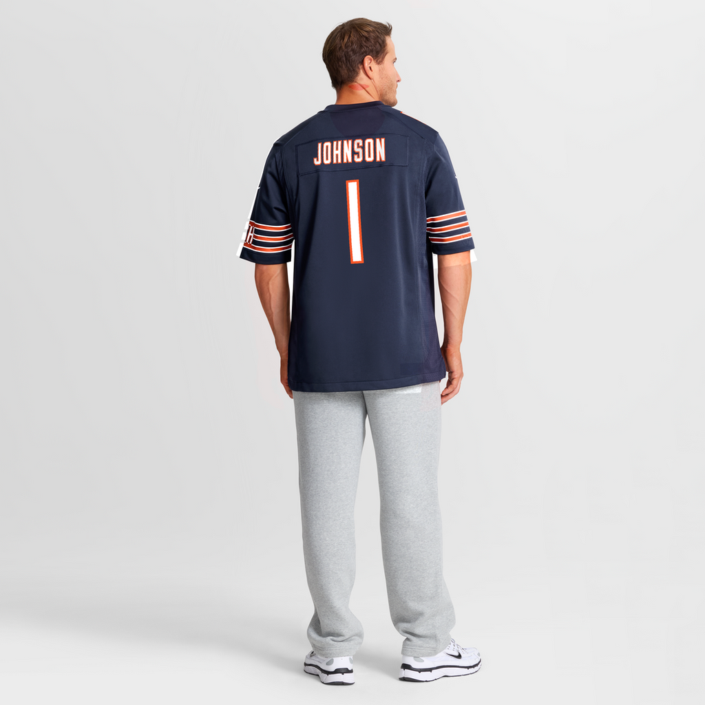 Men's Chicago Bears Jaylon Johnson Navy