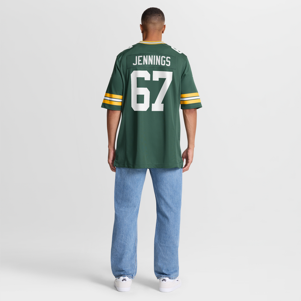 Men's Green Bay Packers Donovan Jennings Green Team Jersey