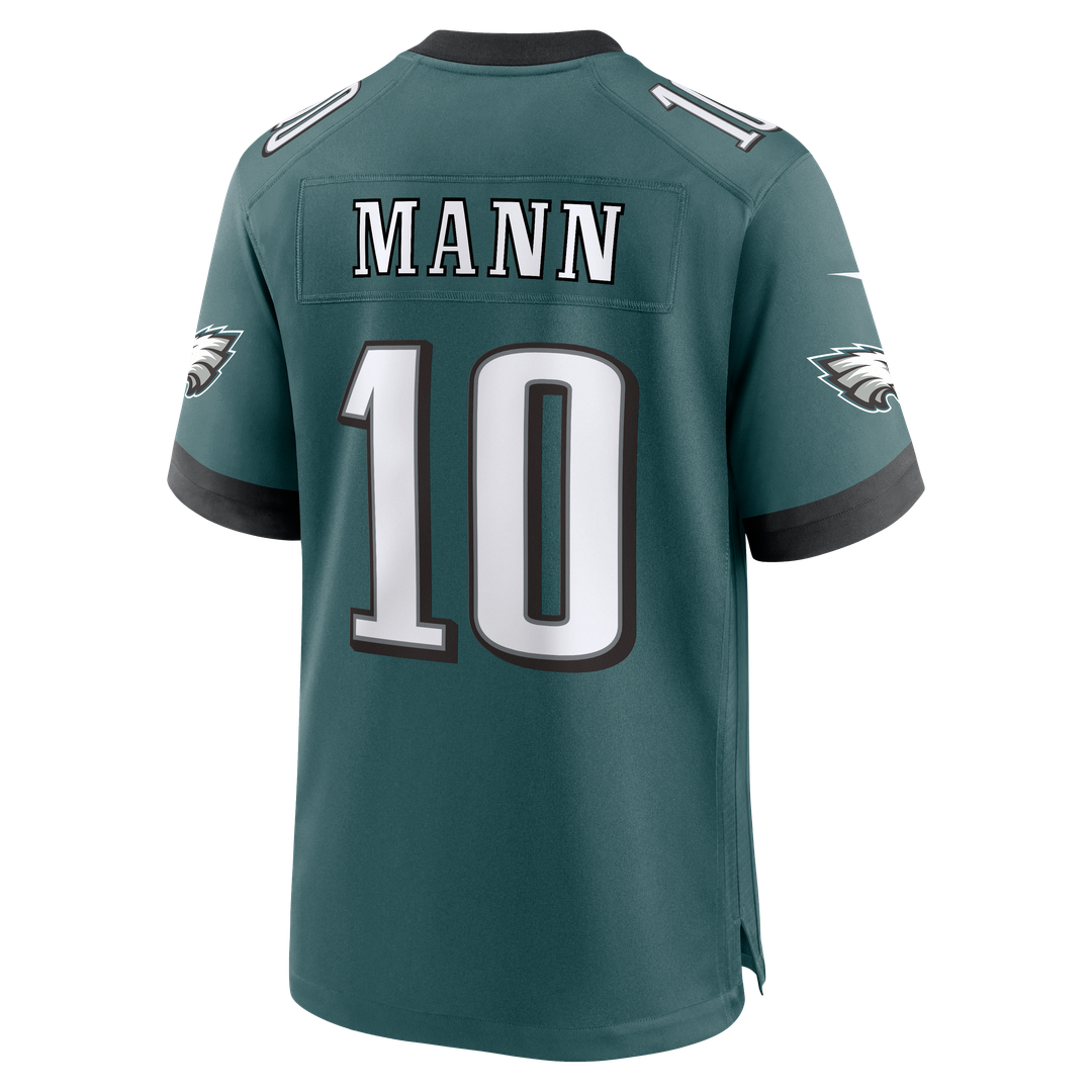 Men's Philadelphia Eagles Braden Mann Midnight Green Team
