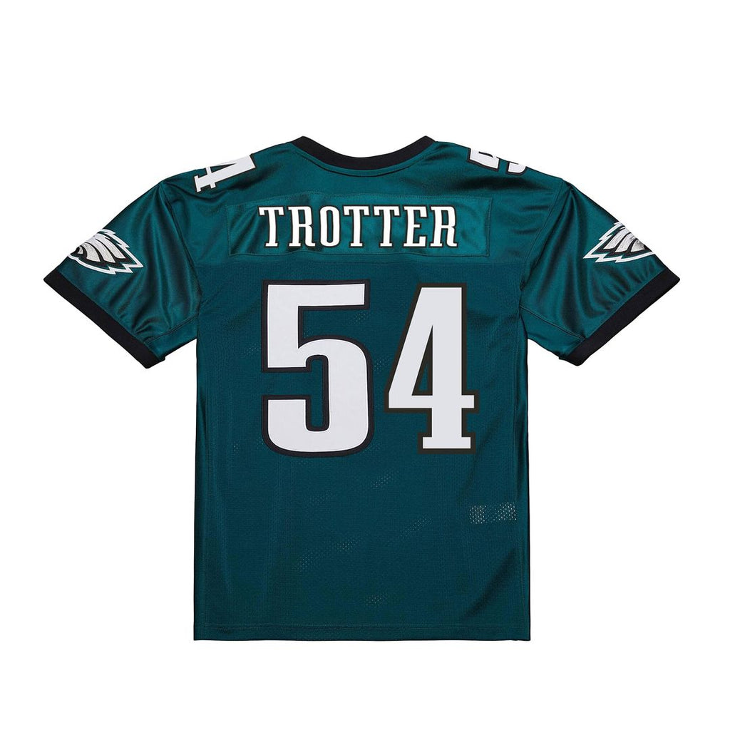 Men's Philadelphia Eagles Jeremiah Trotter Green 2000 Legacy Throwback Replica Jersey