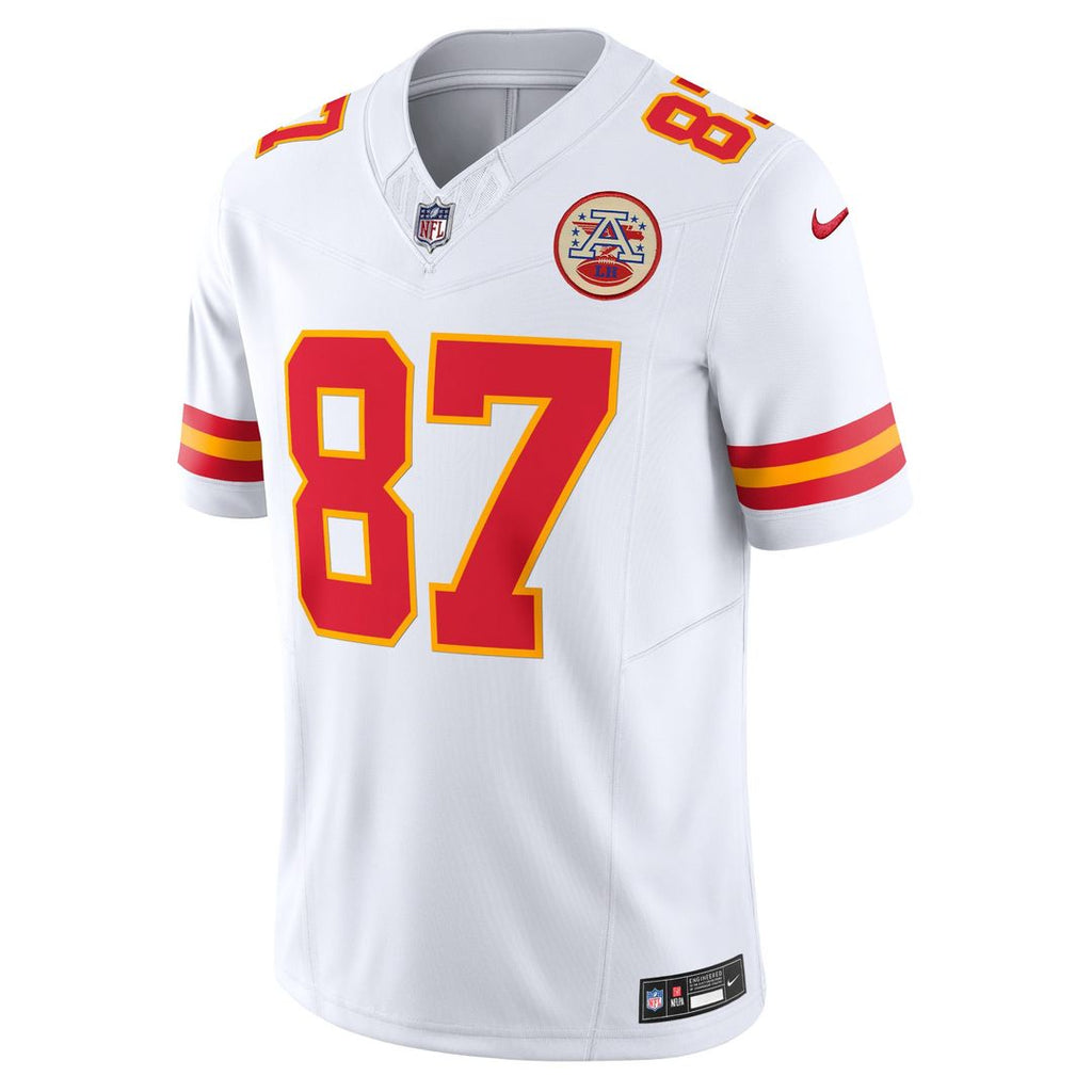 Men's Kansas City Chiefs Travis Kelce Red Vapor F.U.S.E.