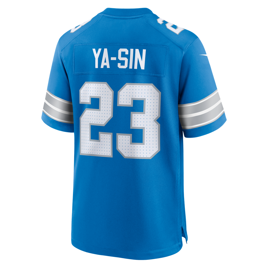 Men's Detroit Lions Rock Ya-Sin Blue Team