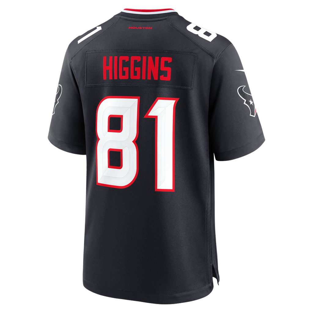 Men's Houston Texans Jayden Higgins Navy