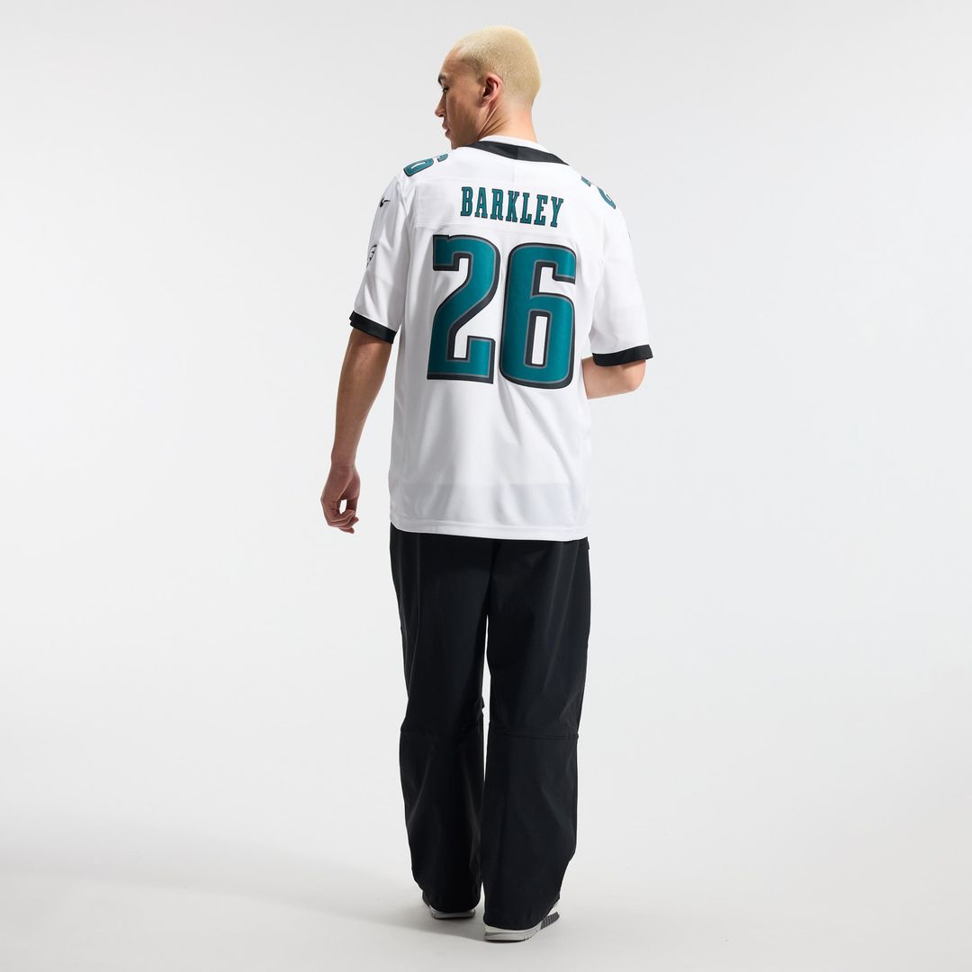 Men's Philadelphia Eagles Saquon Barkley Black Alternate Vapor F.U.S.E. Stitched