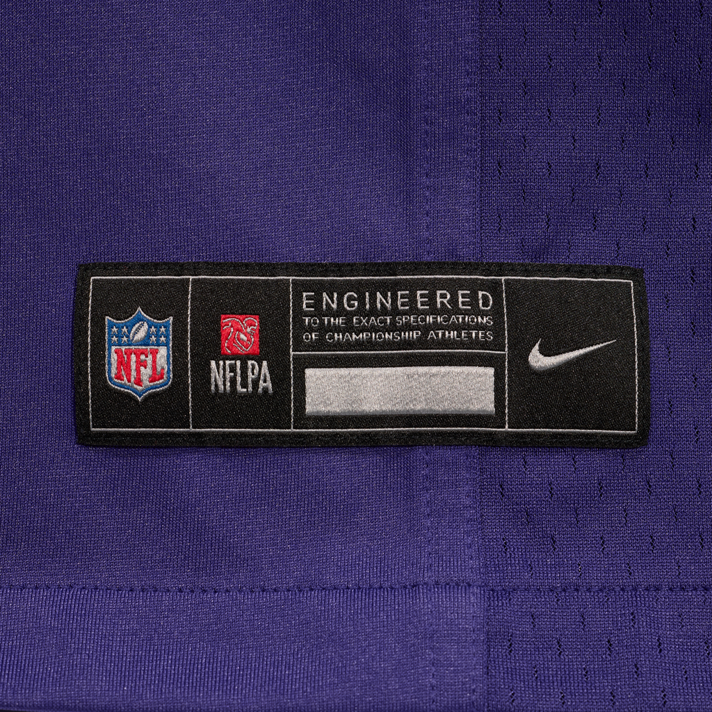 Men's Baltimore Ravens LaJohntay Wester Purple Team