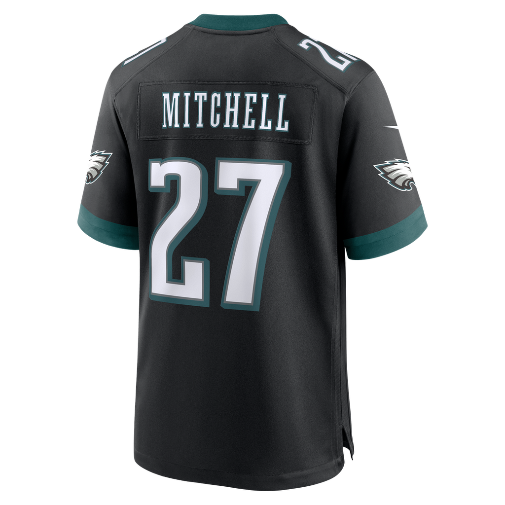 Men's Philadelphia Eagles Quinyon Mitchell Black Alternate