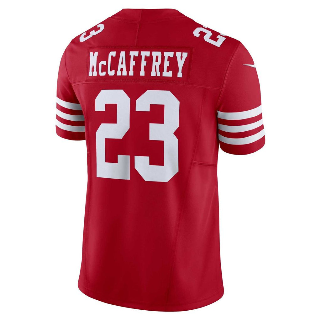 Men's San Francisco 49ers Christian McCaffrey Scarlet Vapor F.U.S.E.