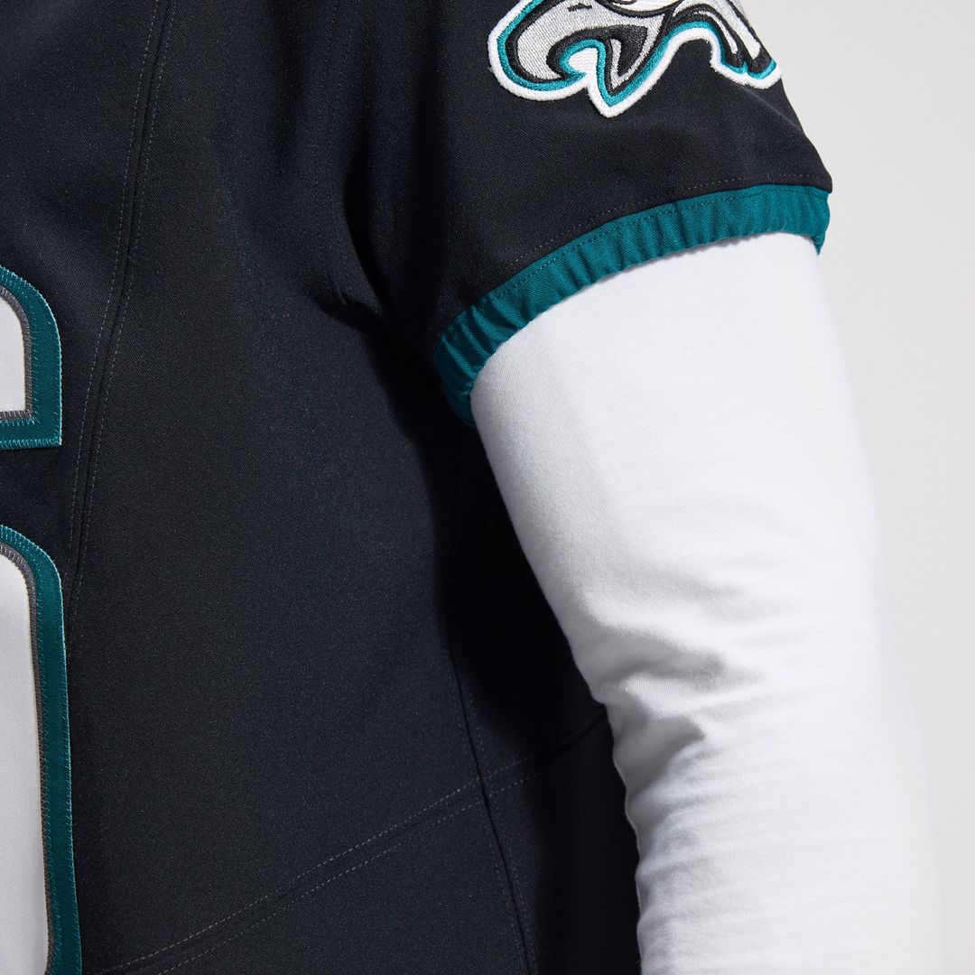 Men's Philadelphia Eagles Saquon Barkley Black Alternate Vapor F.U.S.E. Elite Jersey