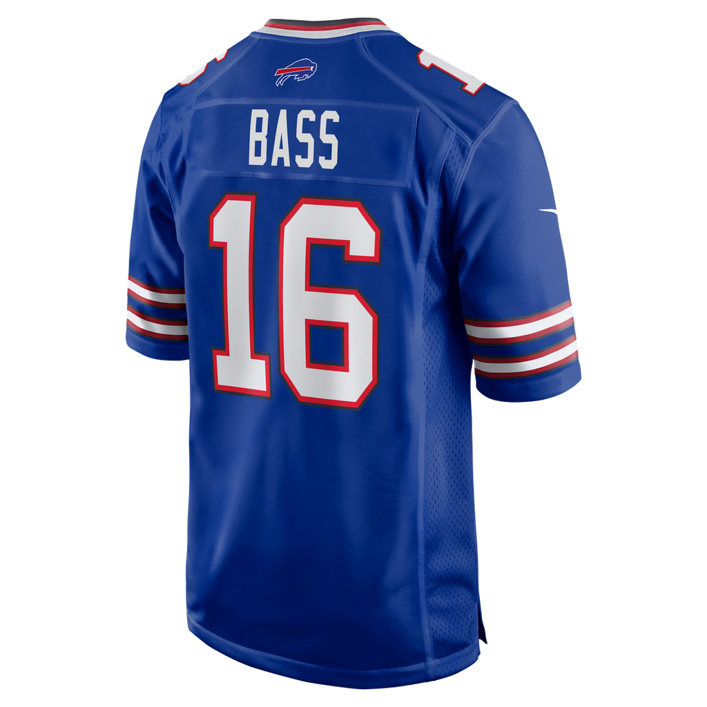 Men's Buffalo Bills Tyler Bass Royal Team