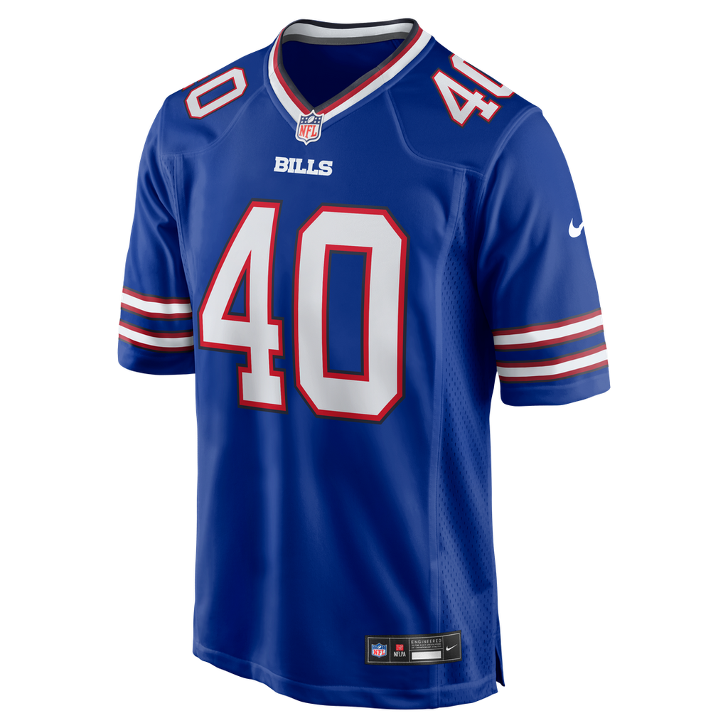 Men's Buffalo Bills Matthew Wright Royal Team