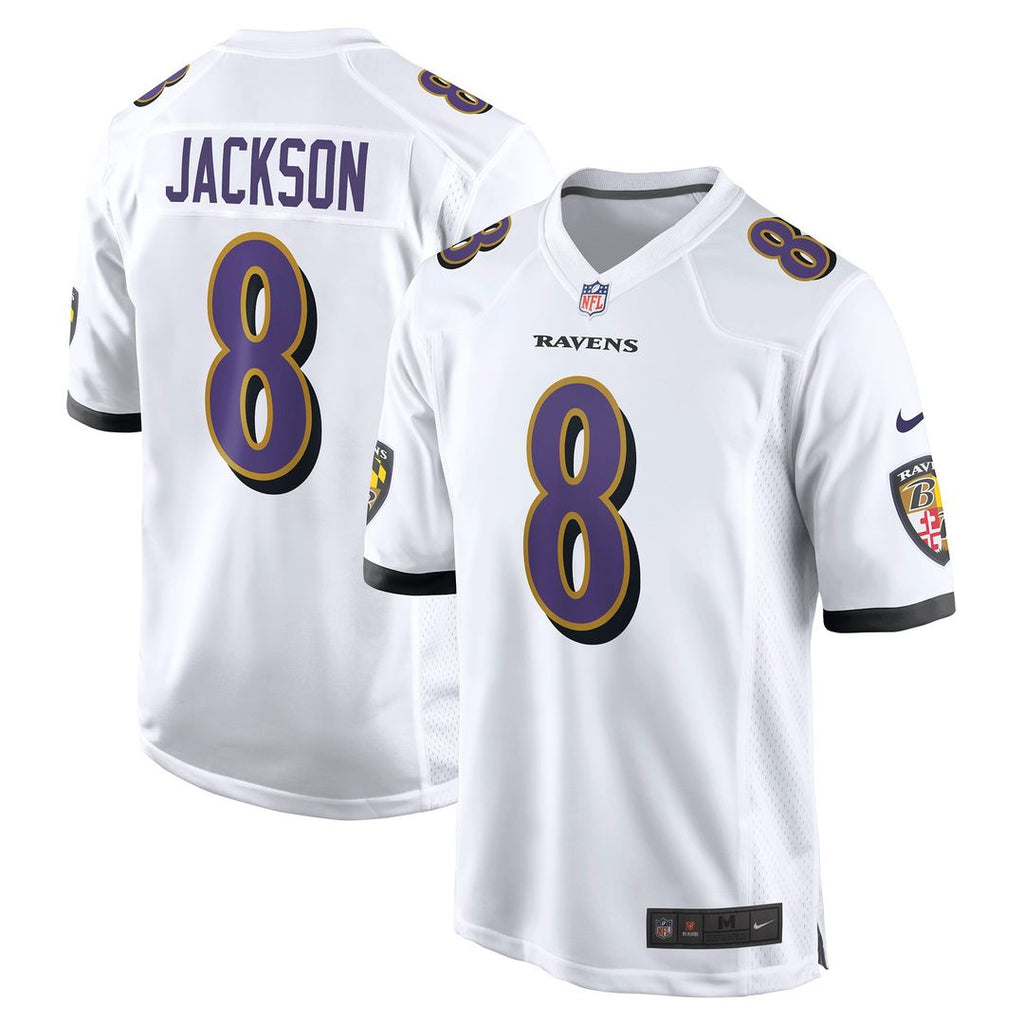 Men's Baltimore Ravens Lamar Jackson Purple Alternate