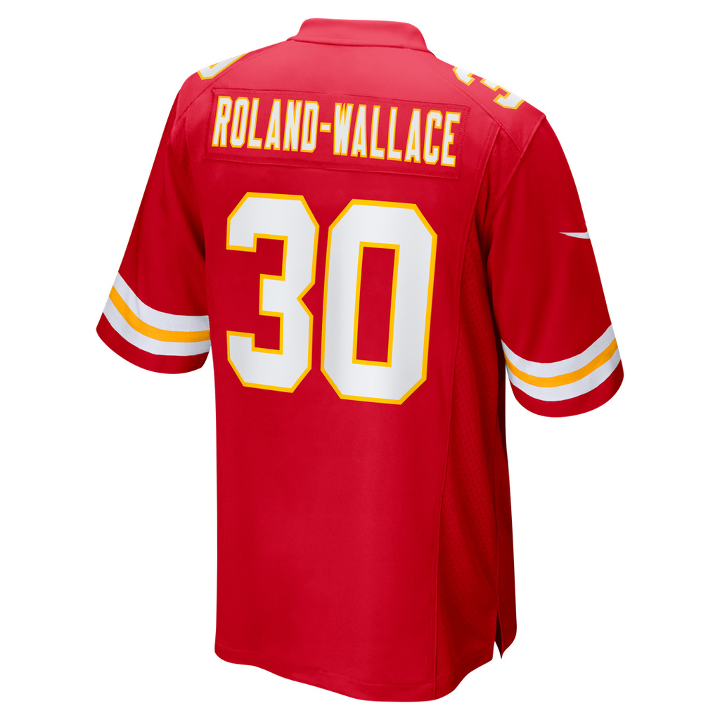 Men's Kansas City Chiefs Chris Roland-Wallace Red