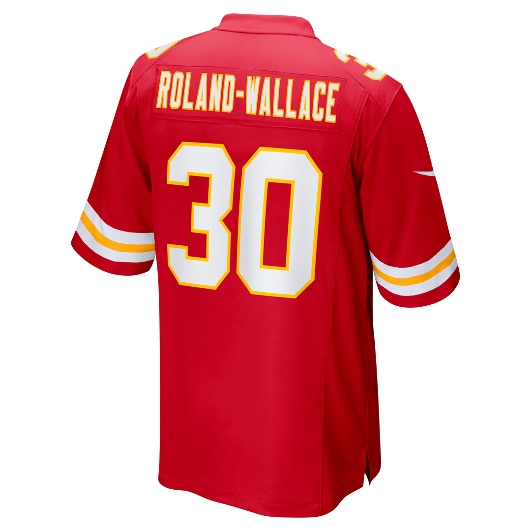 Men's Kansas City Chiefs Chris Roland-Wallace Red