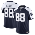 Men's Dallas Cowboys CeeDee Lamb Navy Alternate Vapor F.U.S.E. Stitched