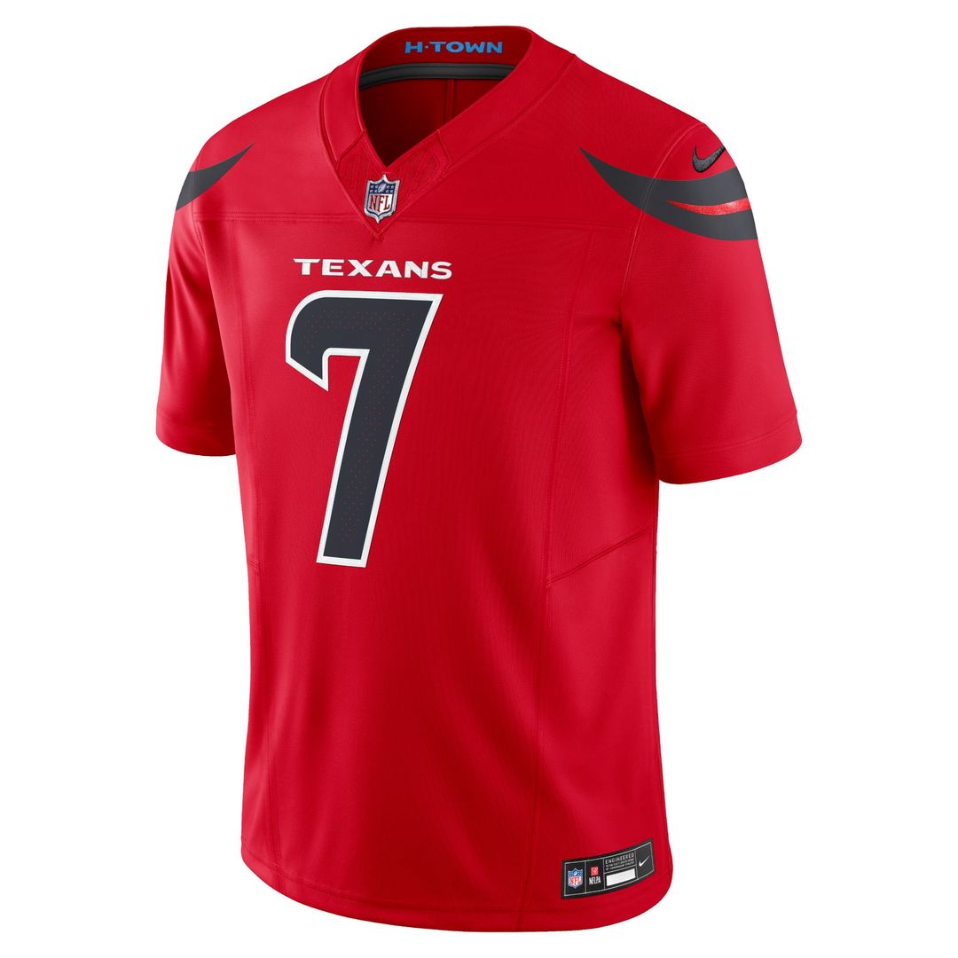 Men's Houston Texans C.J. Stroud Navy 2nd Alternate Vapor F.U.S.E.