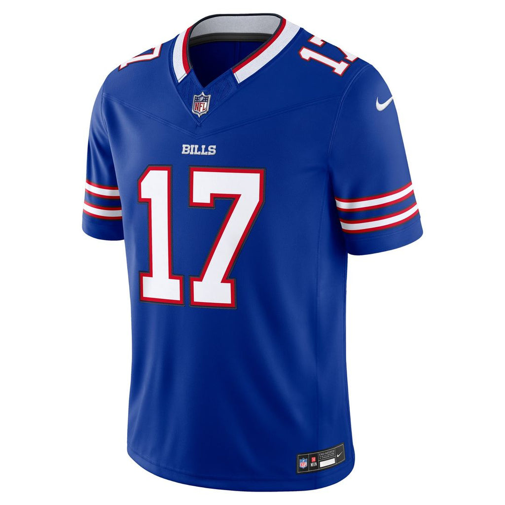 Men's Buffalo Bills Josh Allen Royal Team Vapor F.U.S.E. Stitched