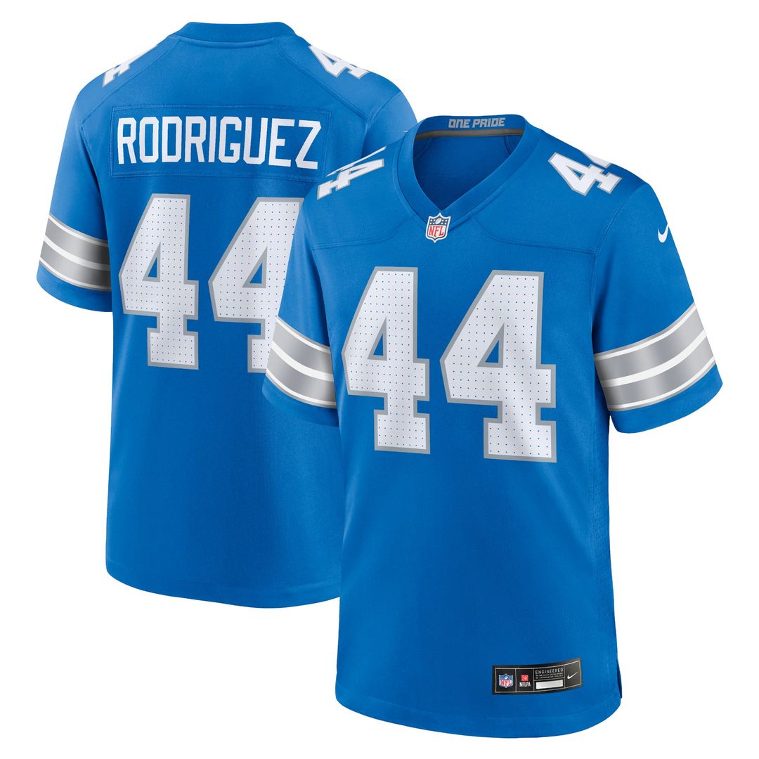 Men's Detroit Lions Malcolm Rodriguez Black 2nd Alternate