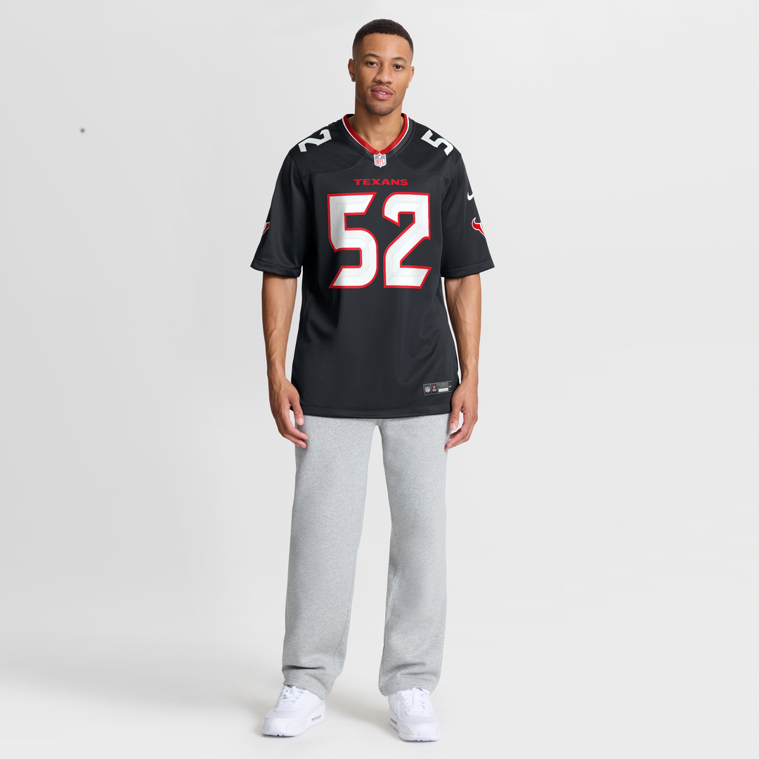 Men's Houston Texans Xavier Thomas Navy Team