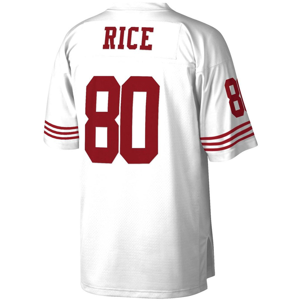 Men's San Francisco 49ers Jerry Rice Scarlet Legacy Replica Jersey