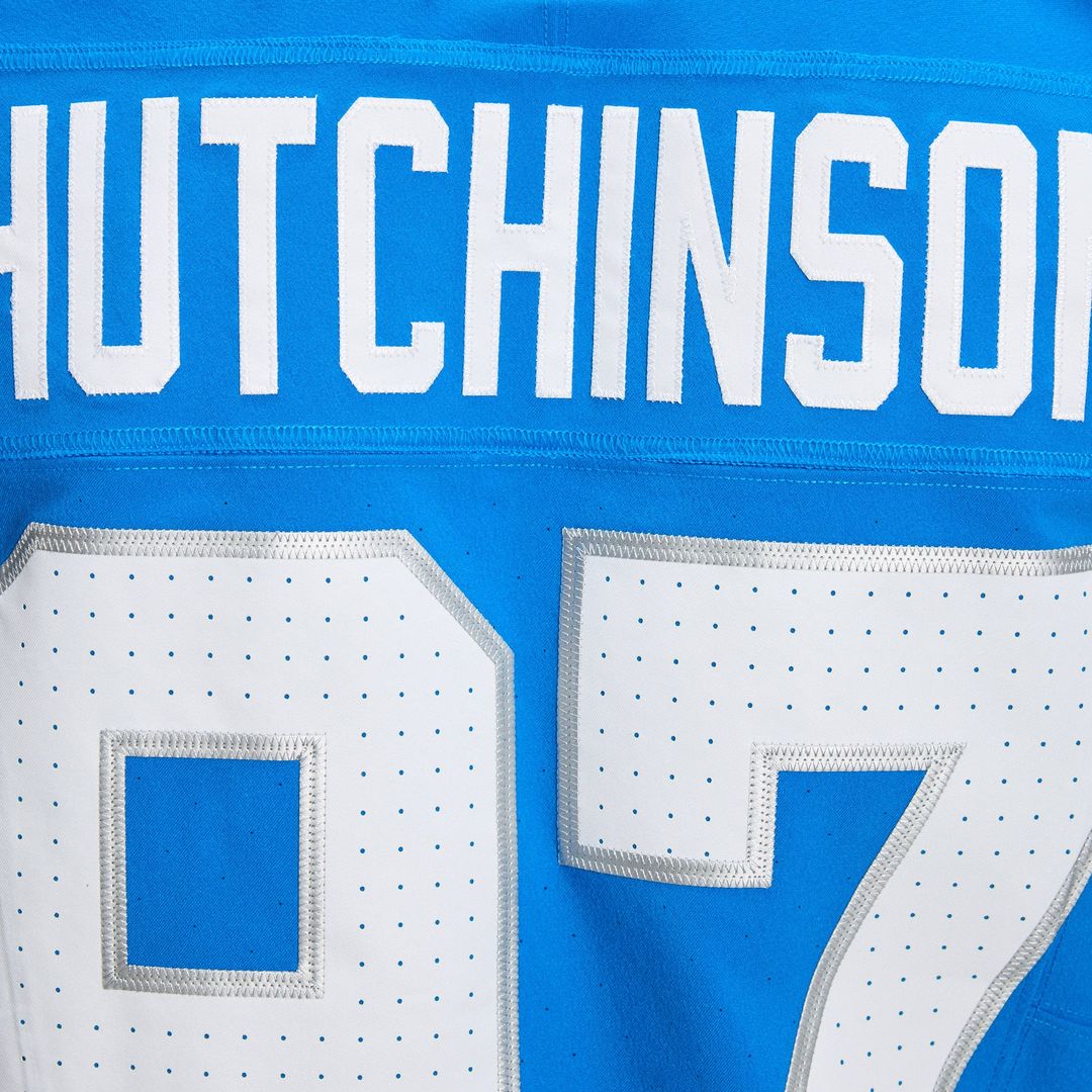 Men's Detroit Lions Aidan Hutchinson Black Alternate Vapor F.U.S.E. Elite Jersey