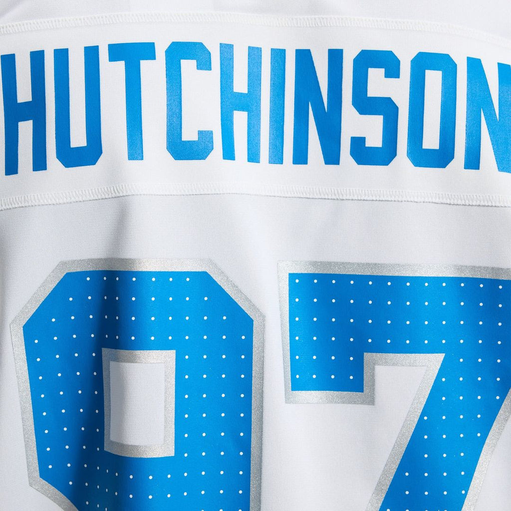 Men's Detroit Lions Aidan Hutchinson Blue