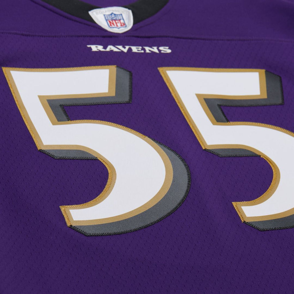 Men's Baltimore Ravens Terrell Suggs Purple 2003 Legacy Replica Jersey