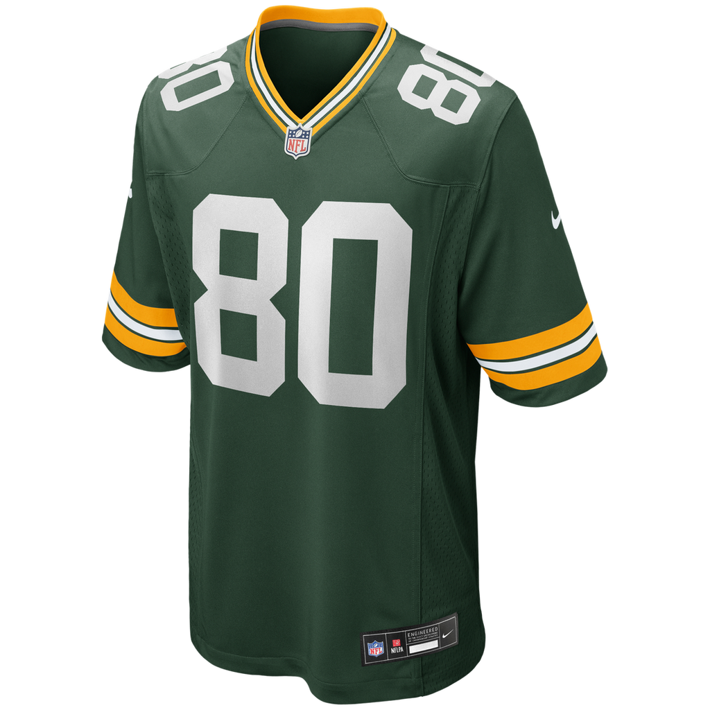 Men's Green Bay Packers Donald Driver Green Game Retired Player Jersey