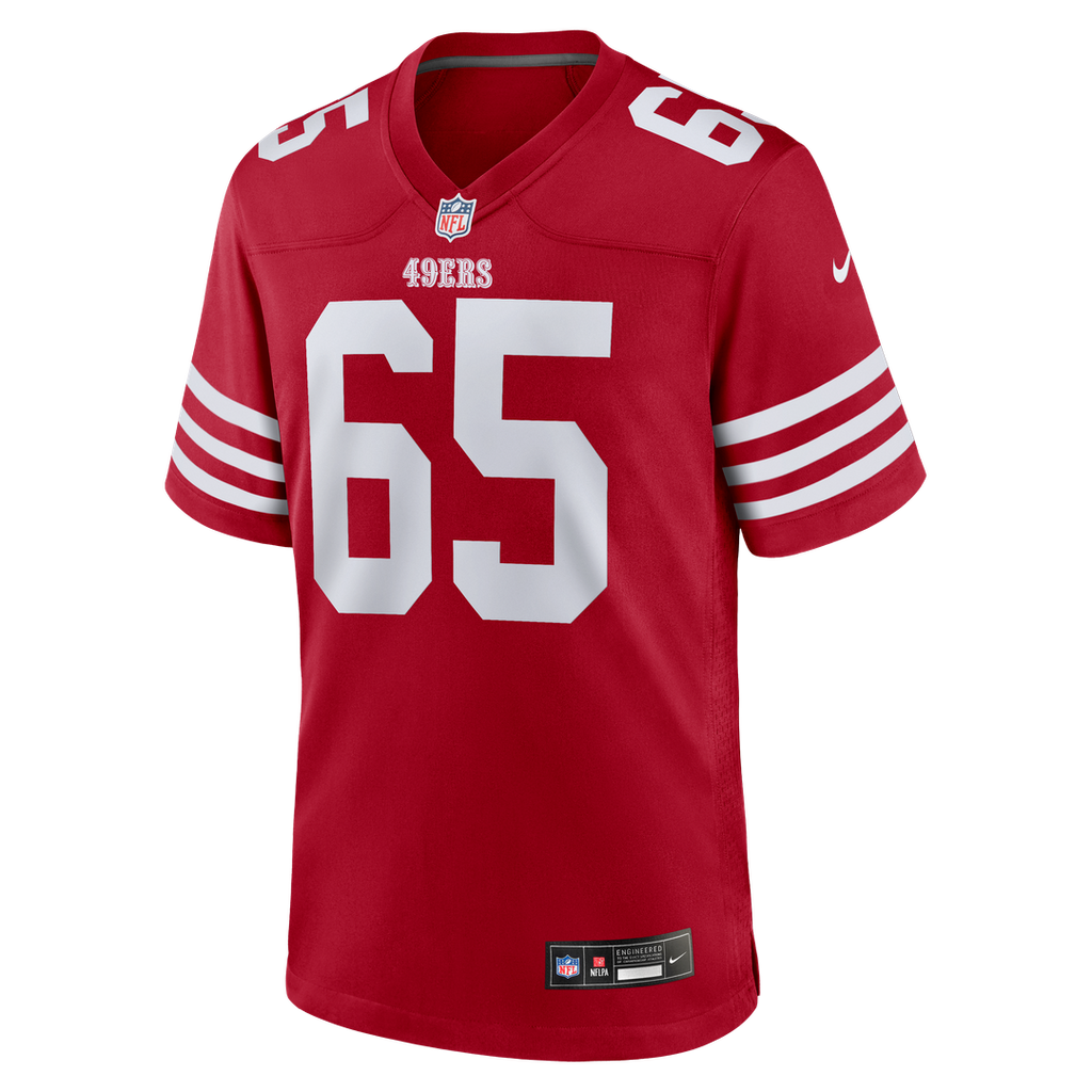 Men's San Francisco 49ers Drew Moss Scarlet Team