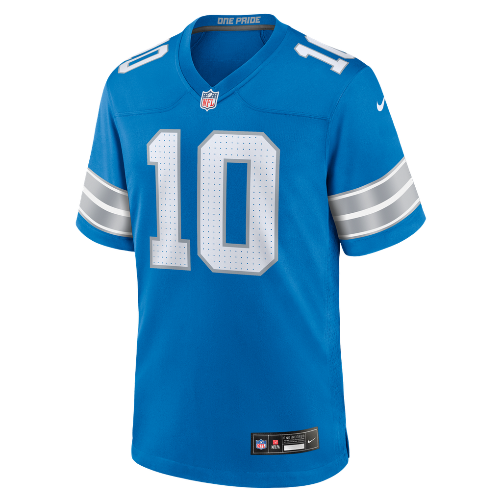 Men's Detroit Lions Isiah Pacheco Blue Team