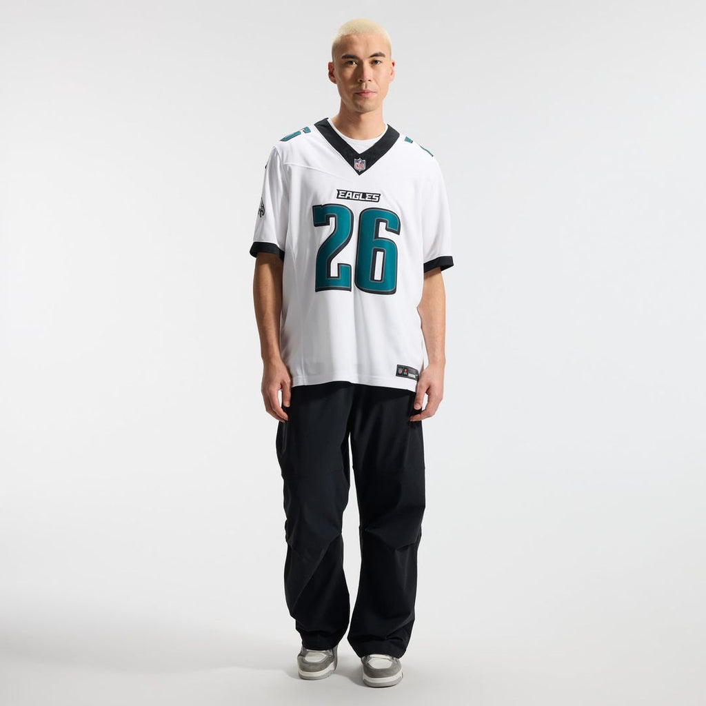 Men's Philadelphia Eagles Saquon Barkley Kelly Green Alternate Vapor F.U.S.E. Stitched