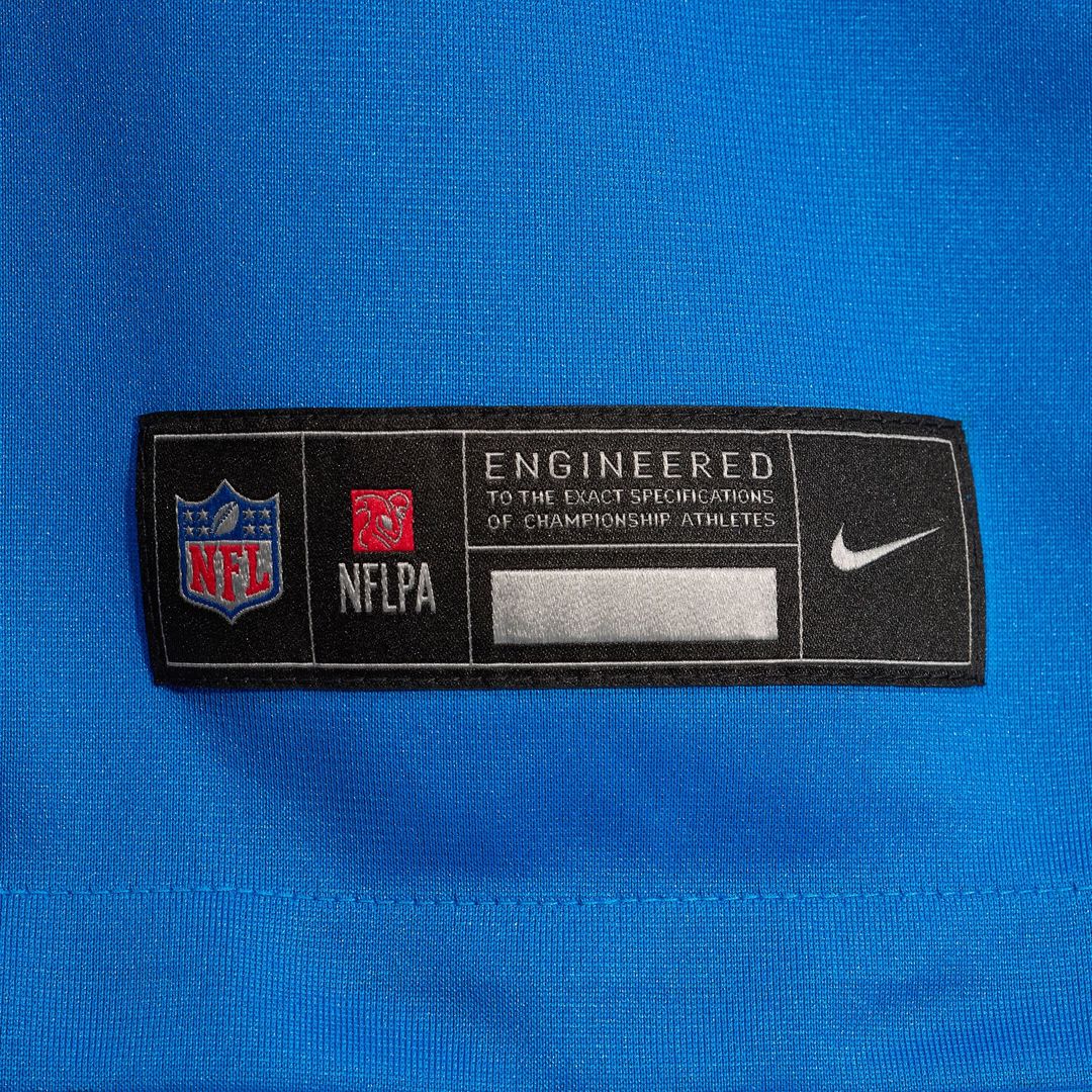 Men's Detroit Lions Brock Wright Blue Team