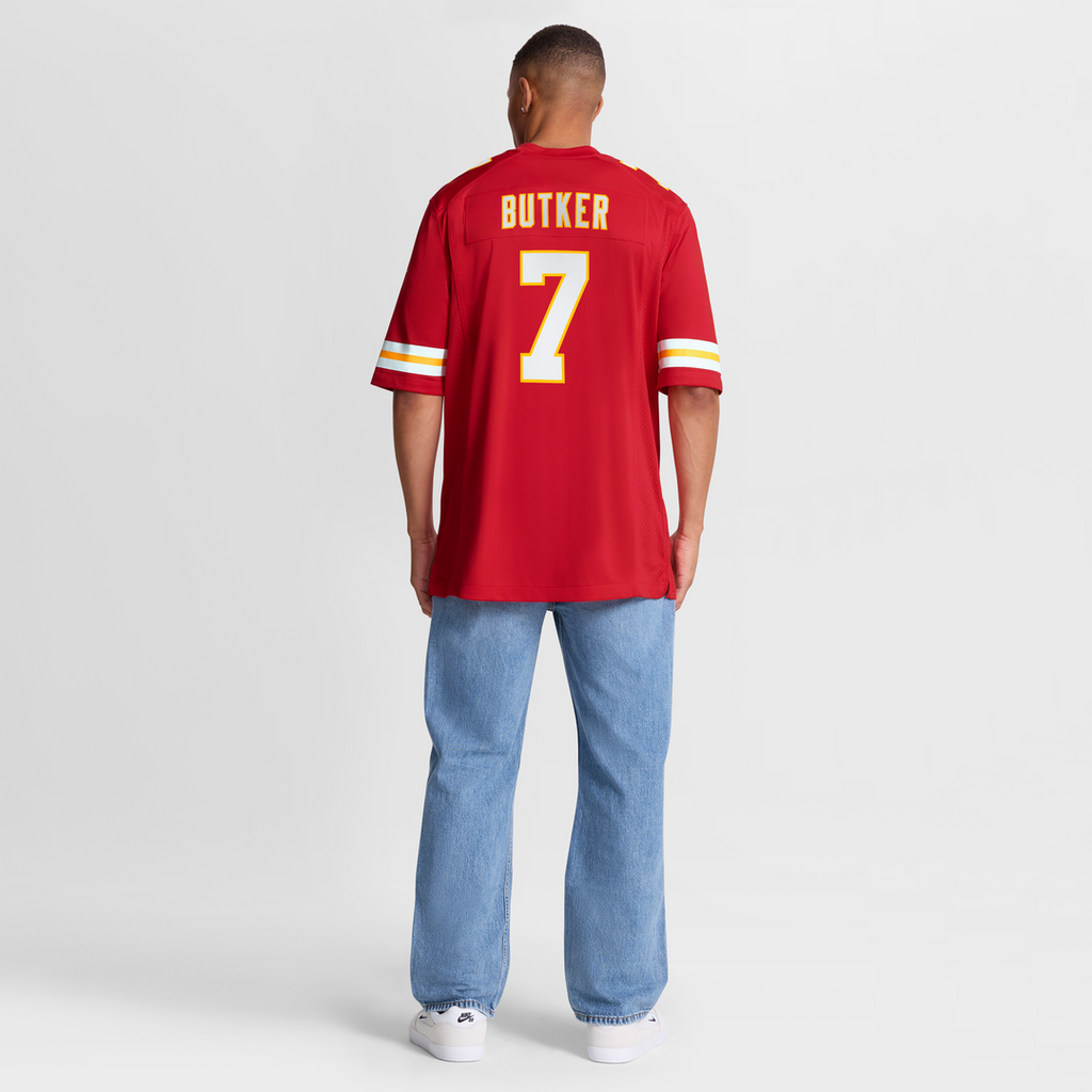 Men's Kansas City Chiefs Harrison Butker Red