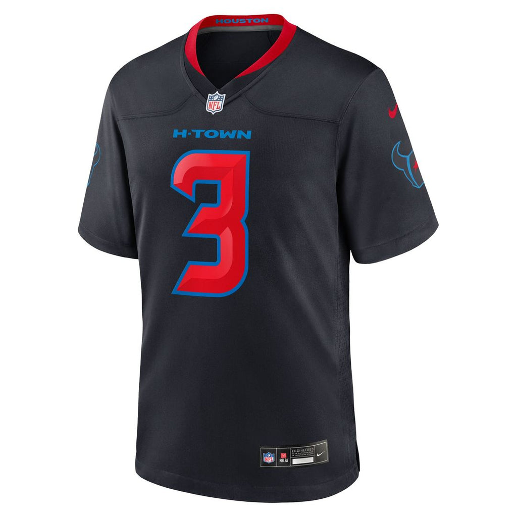 Men's Houston Texans Tank Dell Navy 2nd Alternate