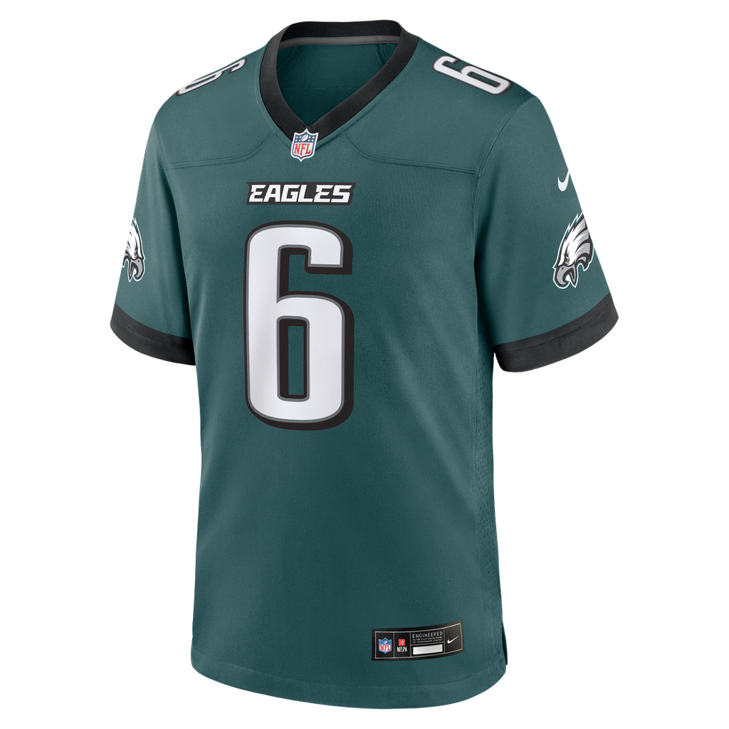 Men's Philadelphia Eagles DeVonta Smith Midnight Green Team