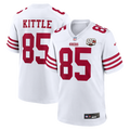 Men's San Francisco 49ers George Kittle White 80th Anniversary
