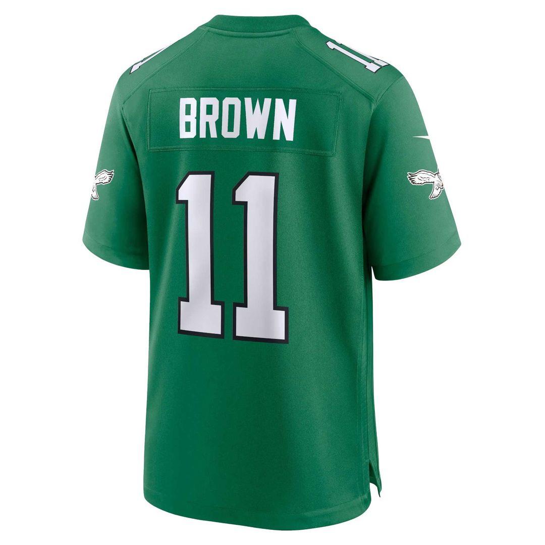 Men's Philadelphia Eagles A.J. Brown Midnight Green Team