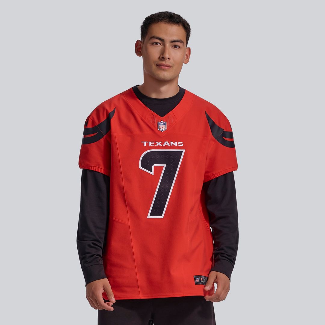 Men's Houston Texans C.J. Stroud Navy Alternate 2 Vapor F.U.S.E. Elite Jersey