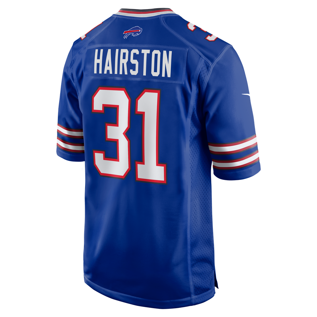 Men's Buffalo Bills Maxwell Hairston Royal Game Player Jersey