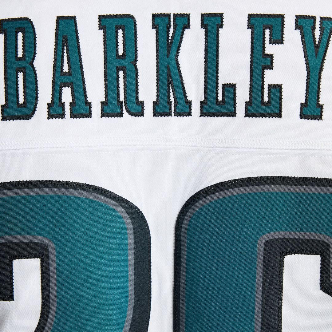 Men's Philadelphia Eagles Saquon Barkley Kelly Green Alternate Vapor F.U.S.E. Stitched