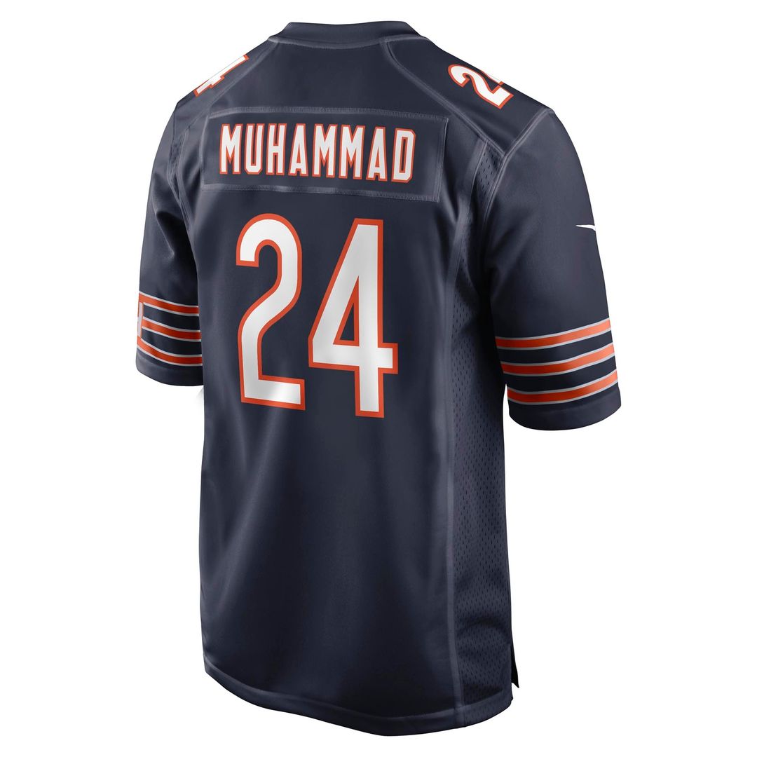 Men's Chicago Bears Malik Muhammad Navy Team