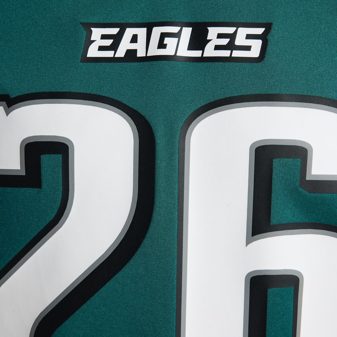 Men's Philadelphia Eagles Saquon Barkley White