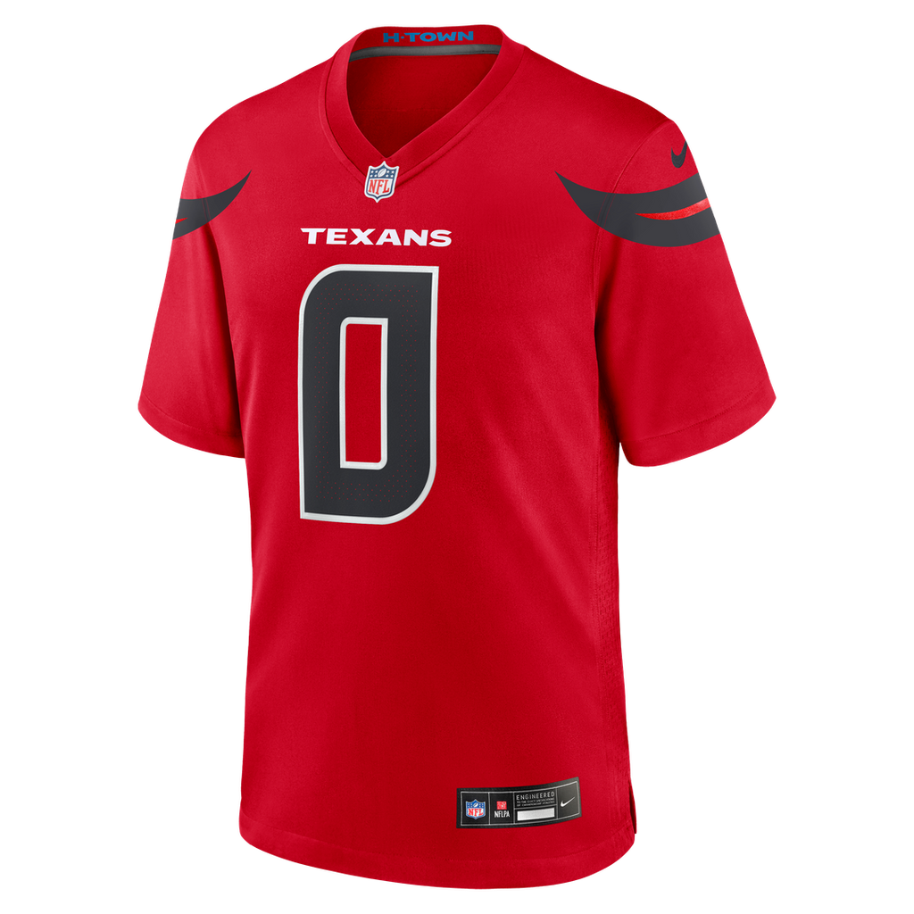 Men's Houston Texans Azeez Al-Shaair Red Alternate