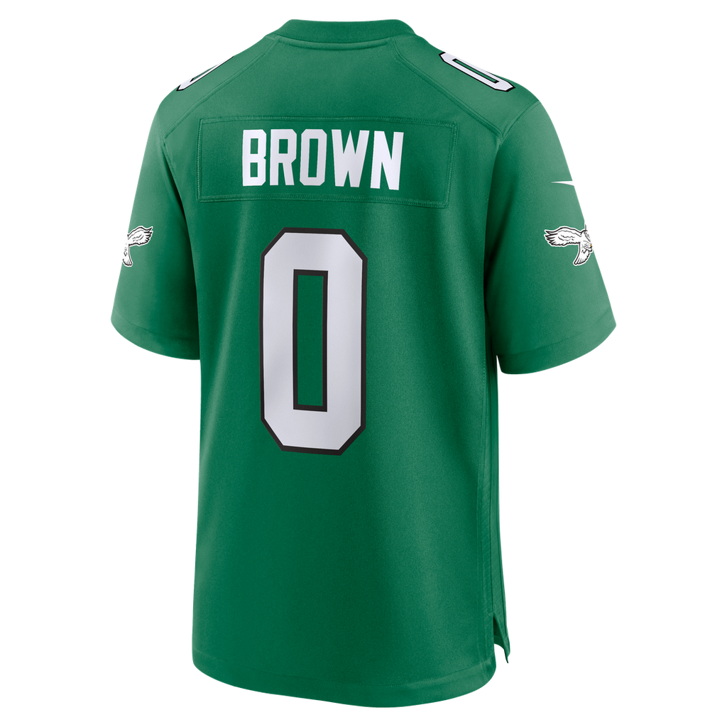 Men's Philadelphia Eagles Marquise Brown Kelly Green Alternate 2