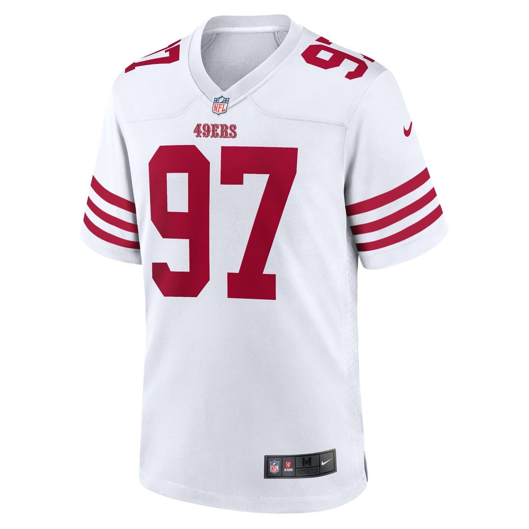 Men's San Francisco 49ers Nick Bosa White Player