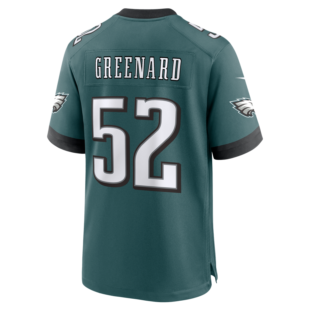 Men's Philadelphia Eagles Jonathan Greenard Midnight Green Team