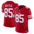 Men's San Francisco 49ers George Kittle Scarlet Team Vapor F.U.S.E. Stitched