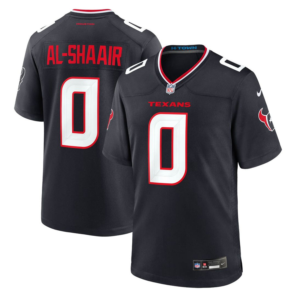 Men's Houston Texans Azeez Al-Shaair Red Alternate